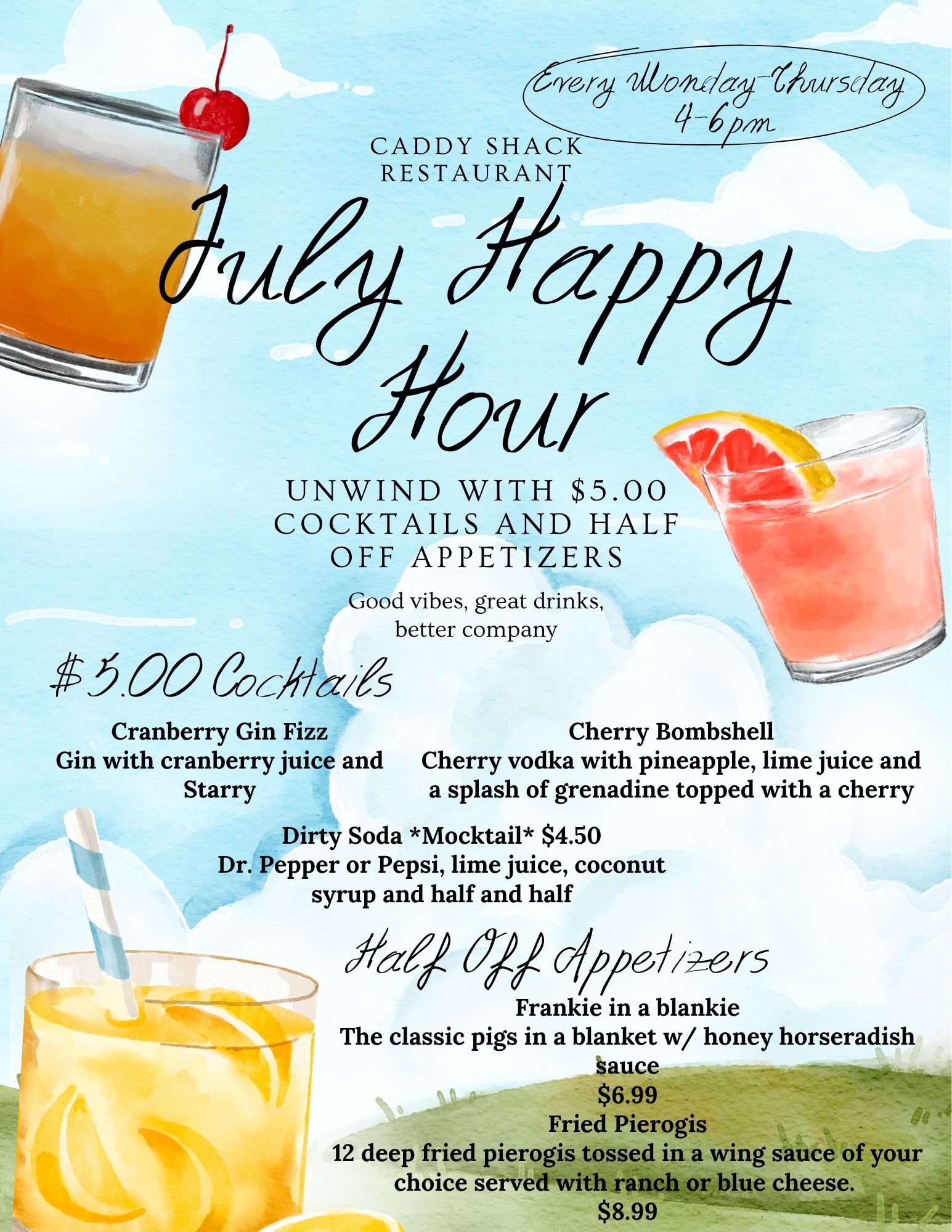 July Happy Hour — Happy Hour