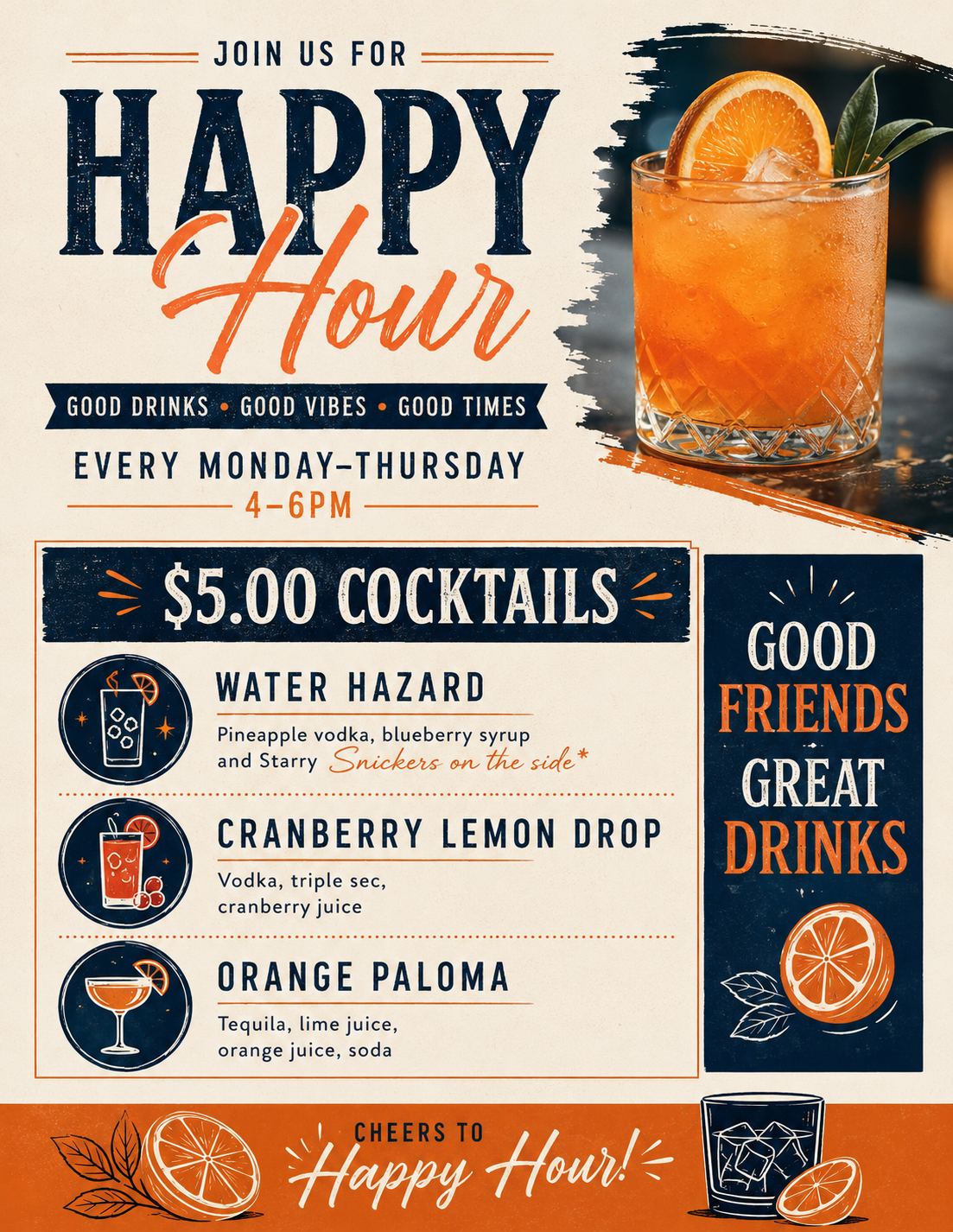 September Happy Hour — Happy Hour